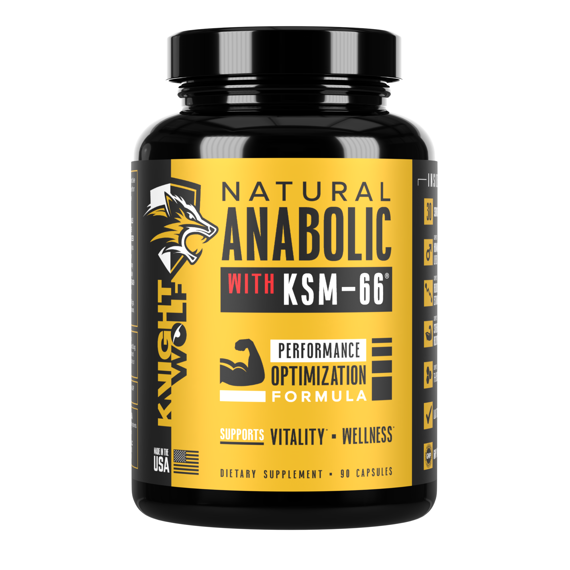 Natural Anabolic with KSM-66®